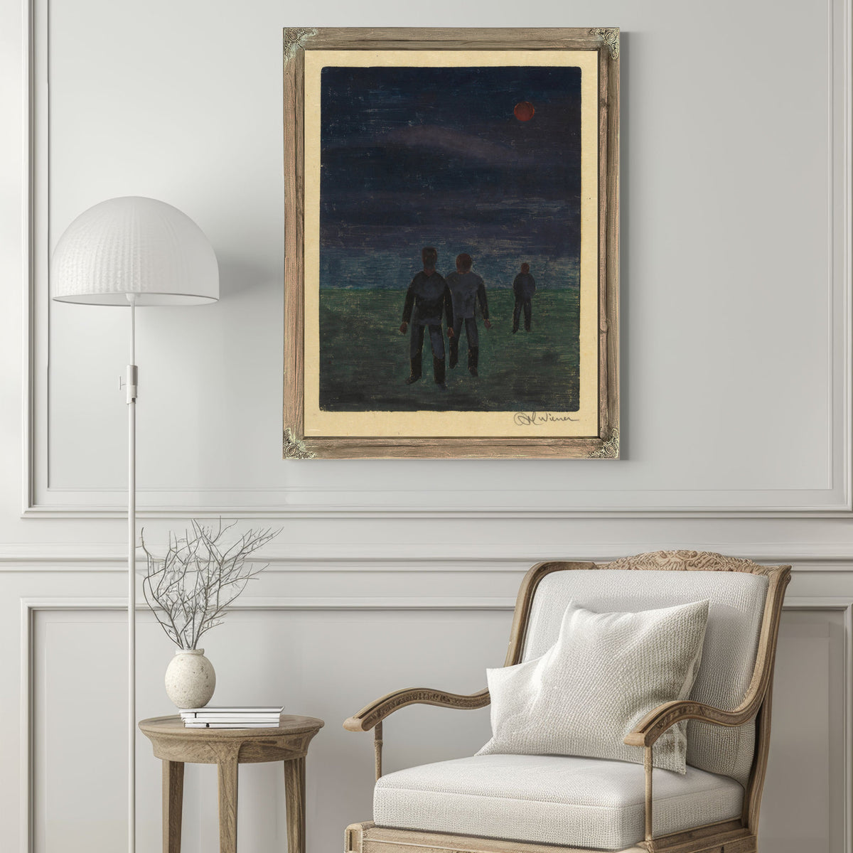 Finsternis Ca 1930 By Karl Wiener