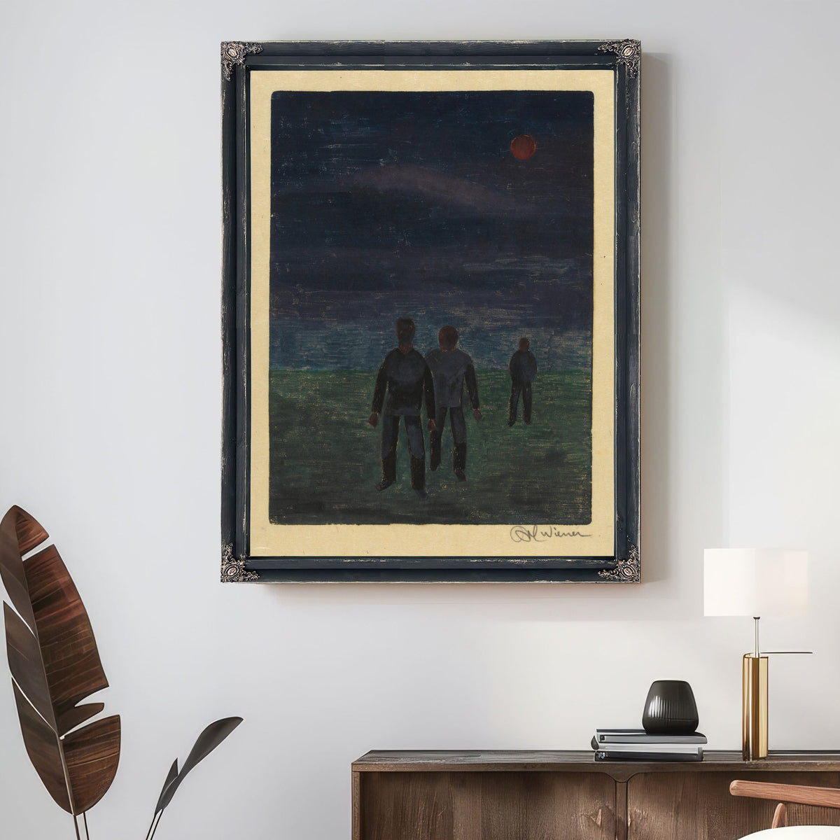 Finsternis Ca 1930 By Karl Wiener