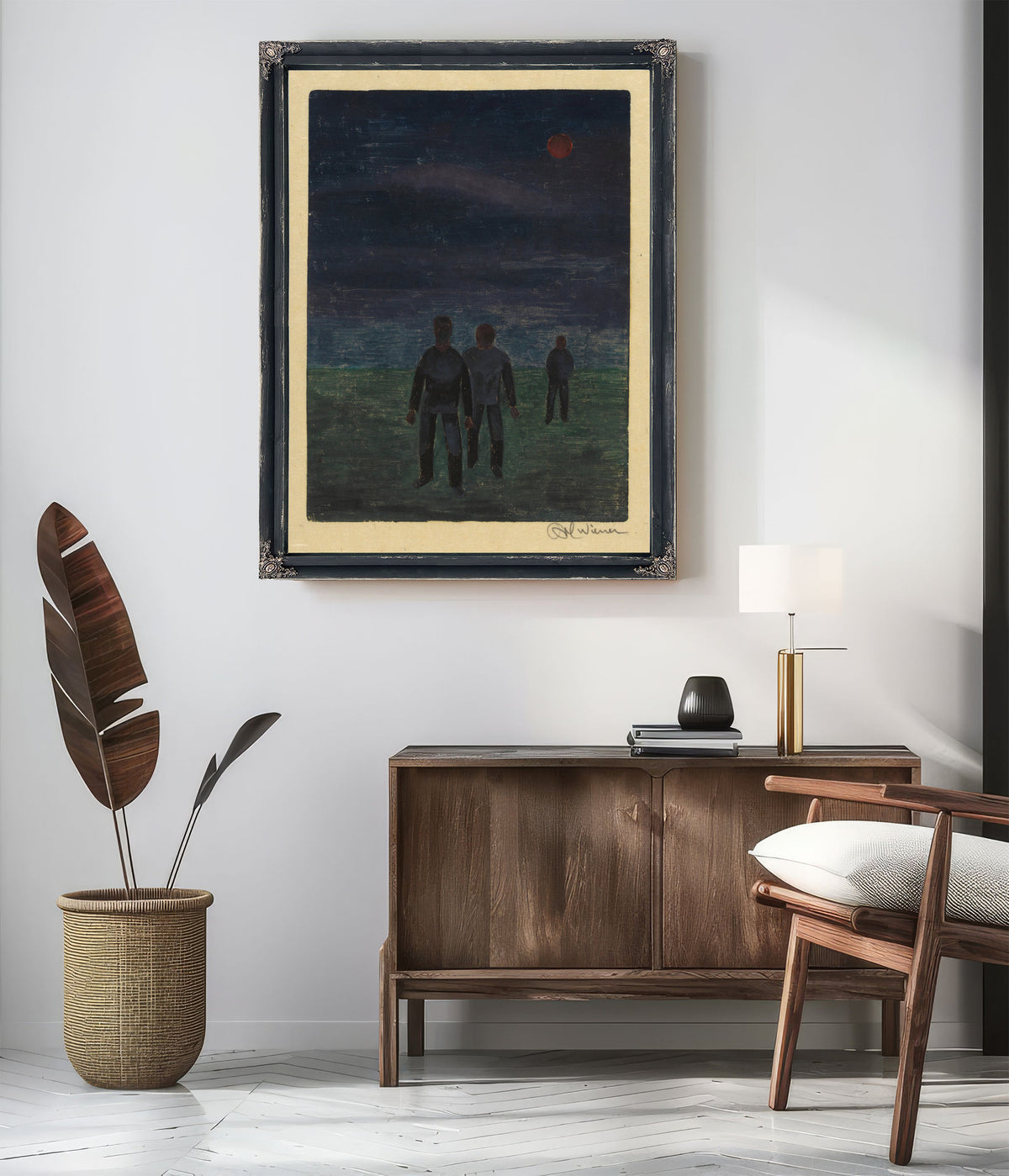 Finsternis Ca 1930 By Karl Wiener