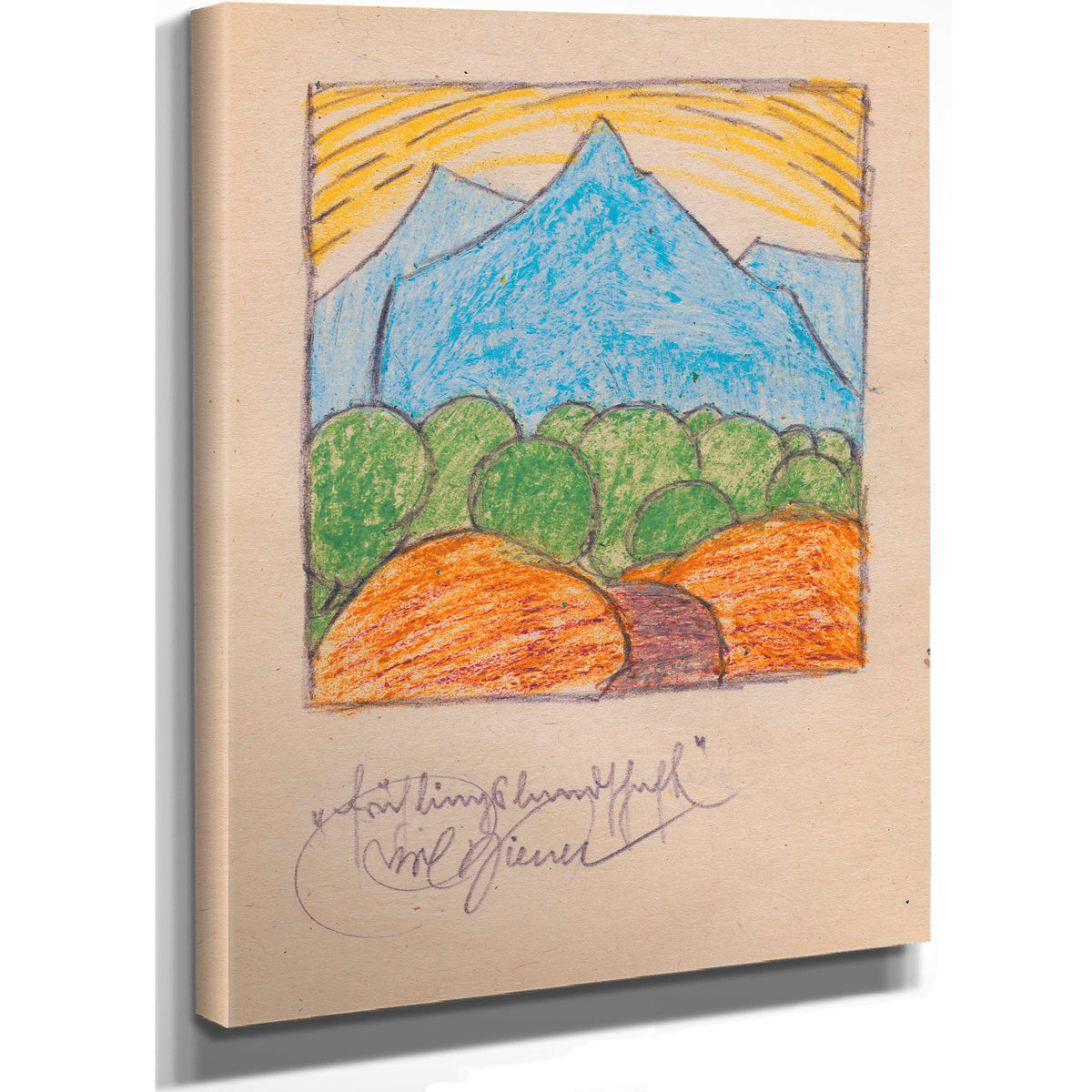 Fruhlingslandschaft Around 1923 02 By Karl Wiener