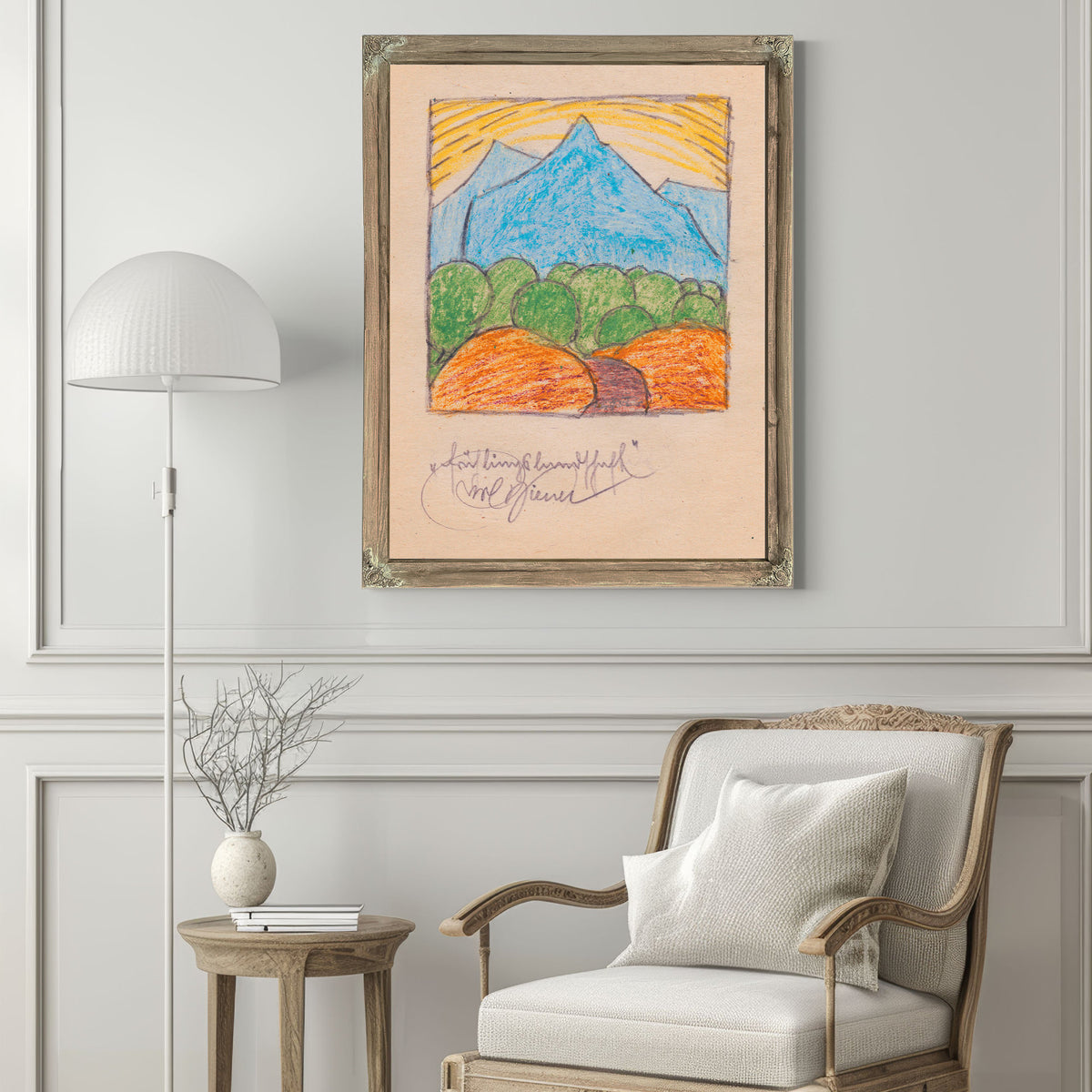 Fruhlingslandschaft Around 1923 02 By Karl Wiener
