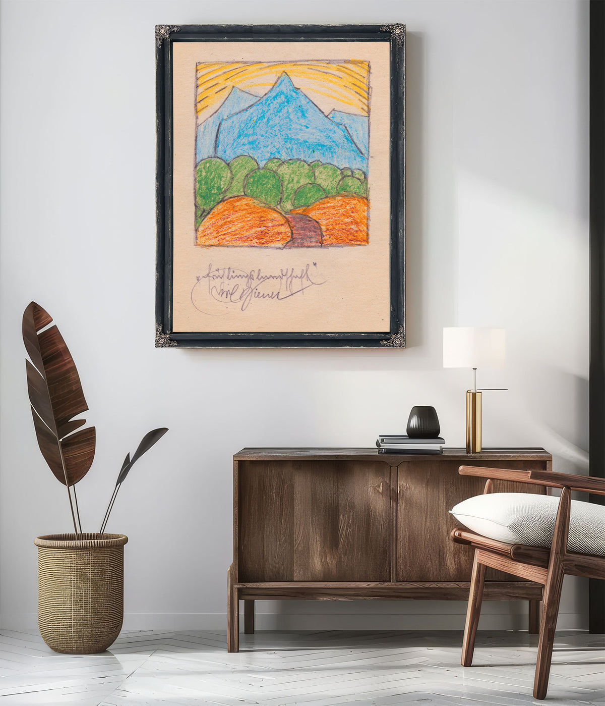 Fruhlingslandschaft Around 1923 02 By Karl Wiener