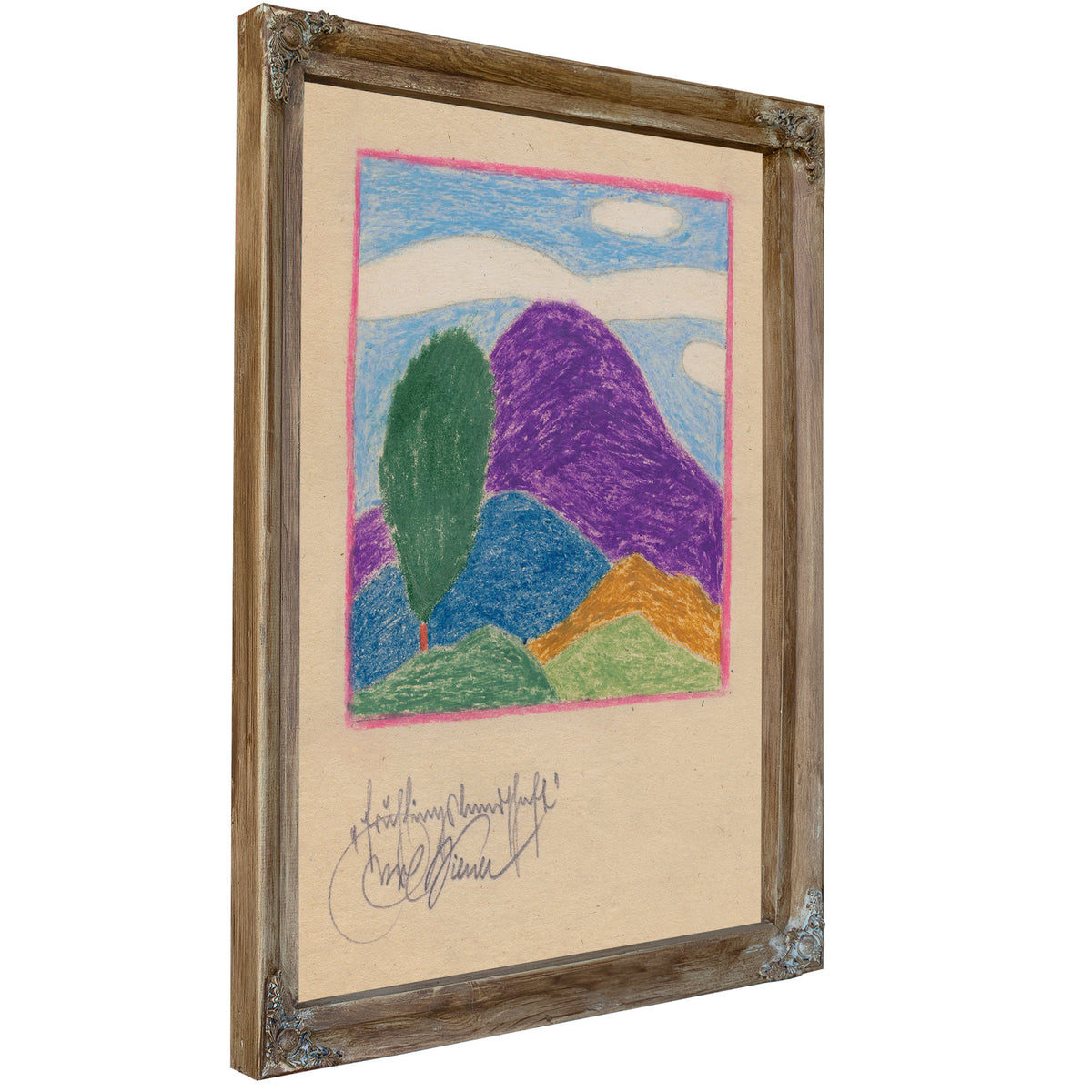 Fruhlingslandschaft Around 1923 By Karl Wiener