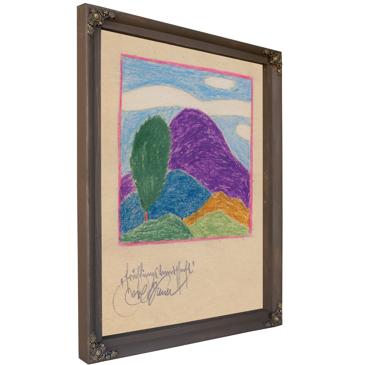 Fruhlingslandschaft Around 1923 By Karl Wiener
