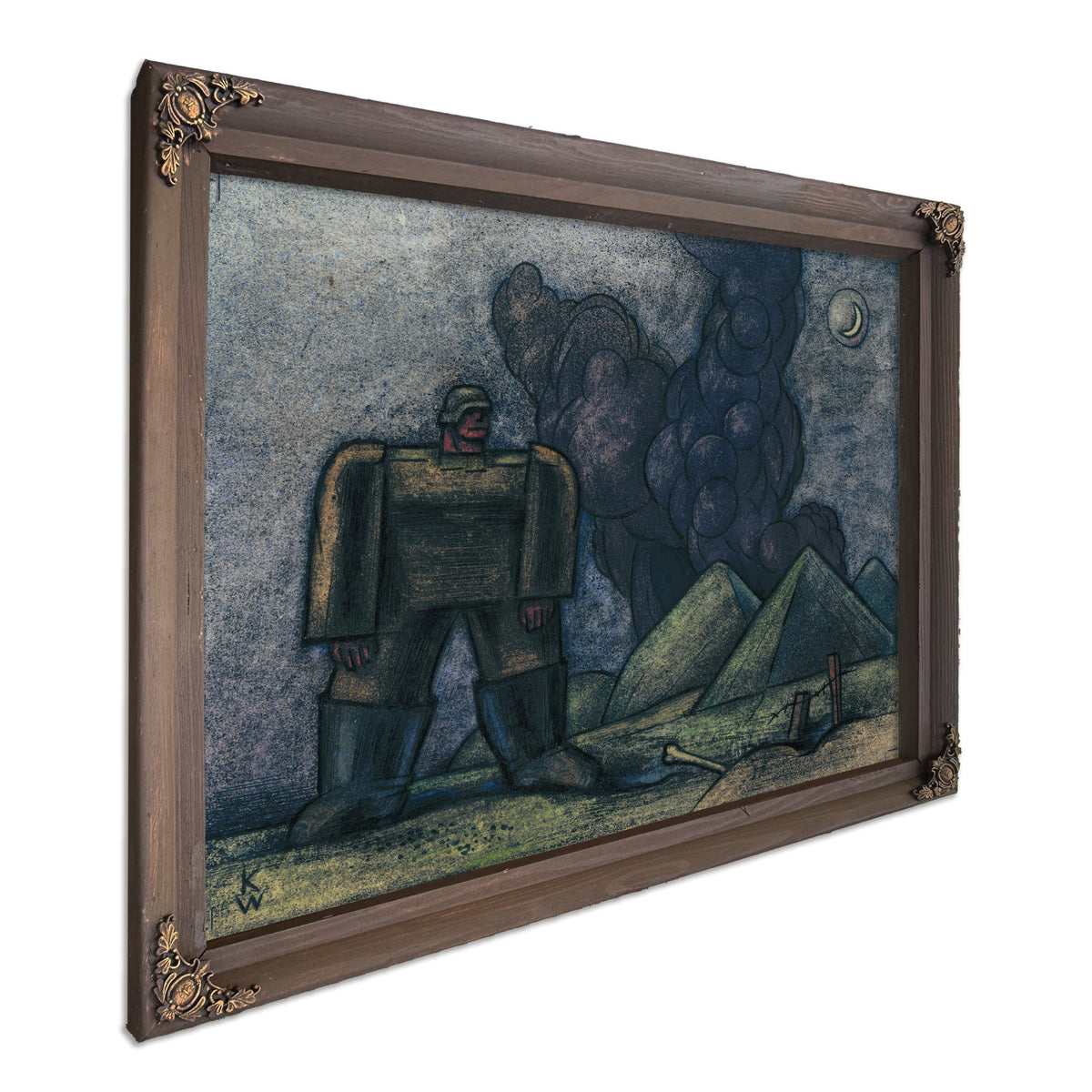 Geschandete Landschaft 1946 By Karl Wiener