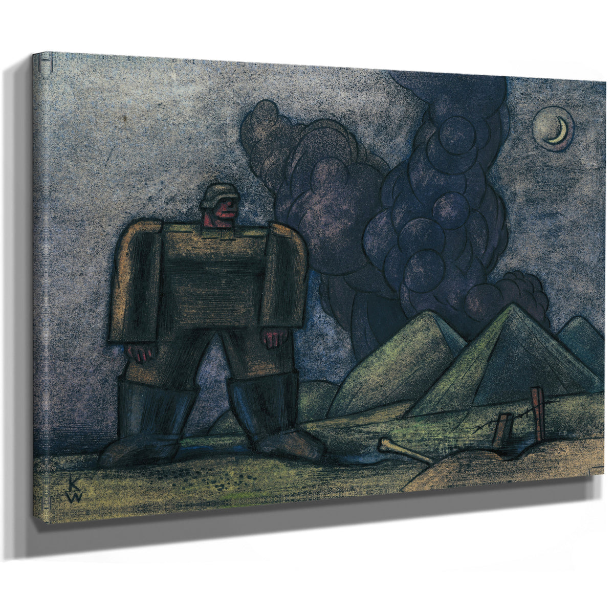Geschandete Landschaft 1946 By Karl Wiener