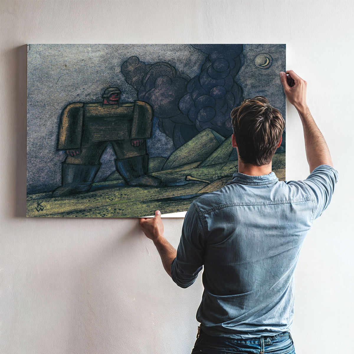 Geschandete Landschaft 1946 By Karl Wiener