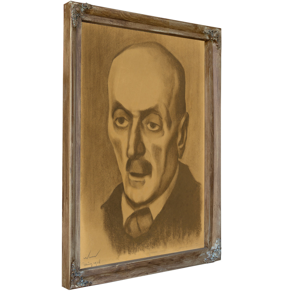 Head an Elderly Man 1928 By Karl Wiener