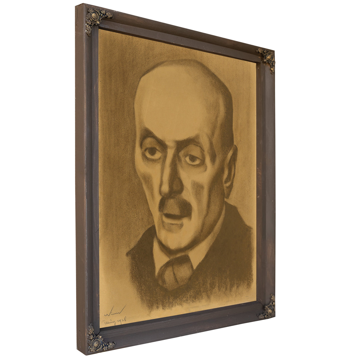 Head an Elderly Man 1928 By Karl Wiener