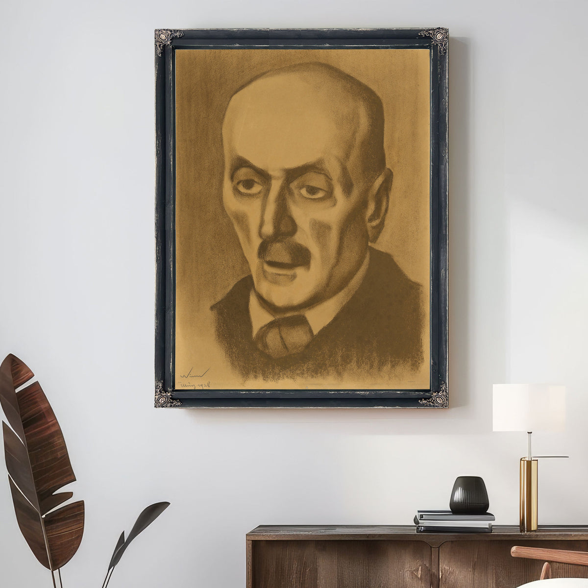 Head an Elderly Man 1928 By Karl Wiener