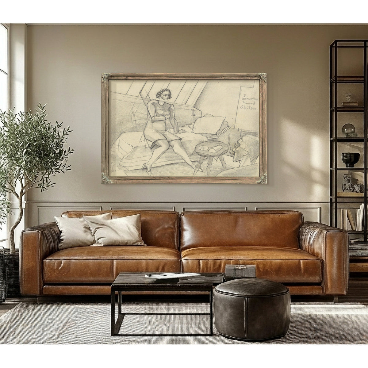 In Memoriam Minnerl Schuller 1942 By Karl Wiener