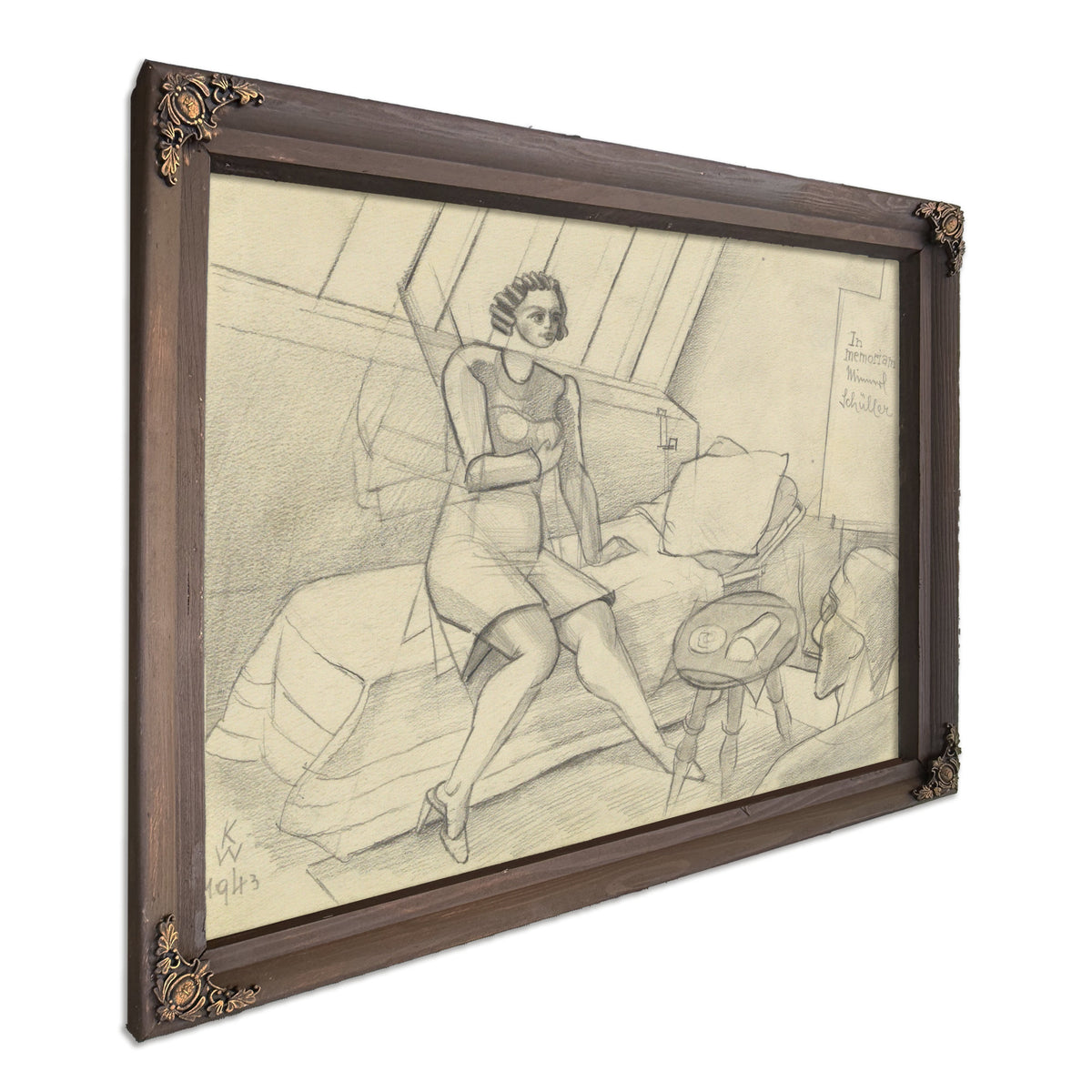 In Memoriam Minnerl Schuller 1942 By Karl Wiener