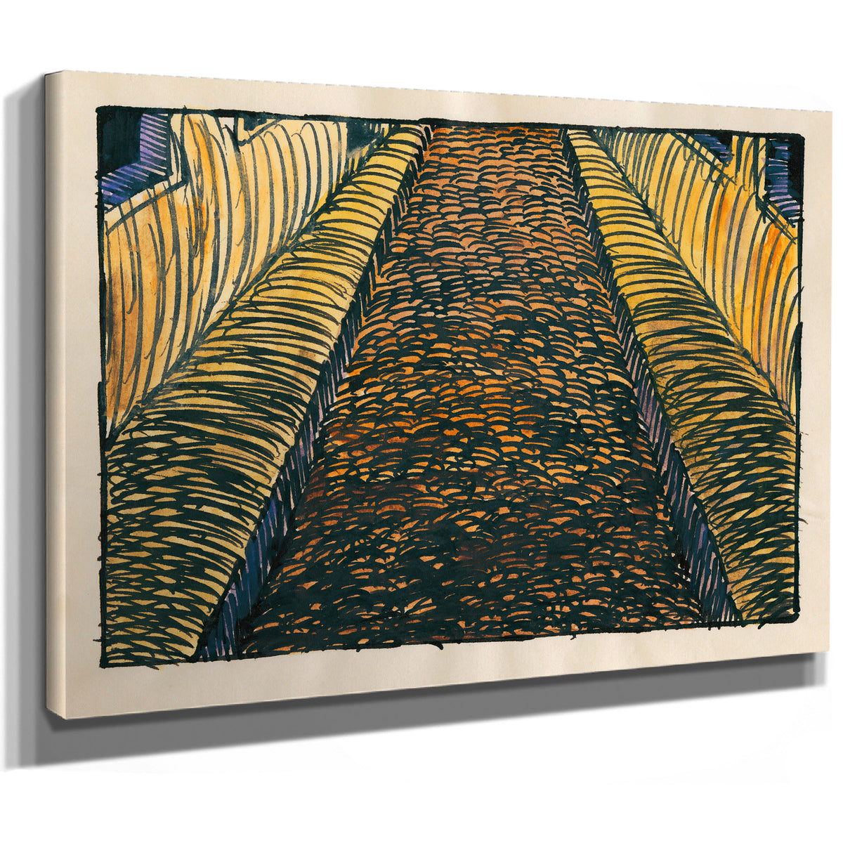 Komposition Aus Pflaster Und Wiese 03 By Karl Wiener