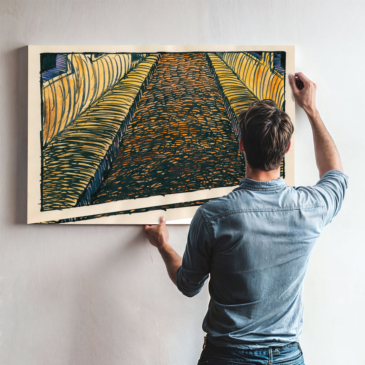 Komposition Aus Pflaster Und Wiese 03 By Karl Wiener