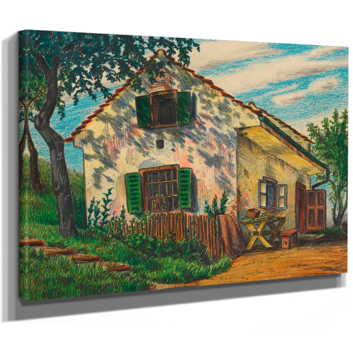 Kuchenhaus Hundsdorf Around 1925 By Karl Wiener