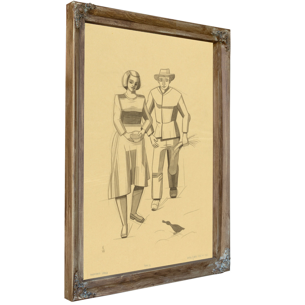 Landliches Idyll By Karl Wiener