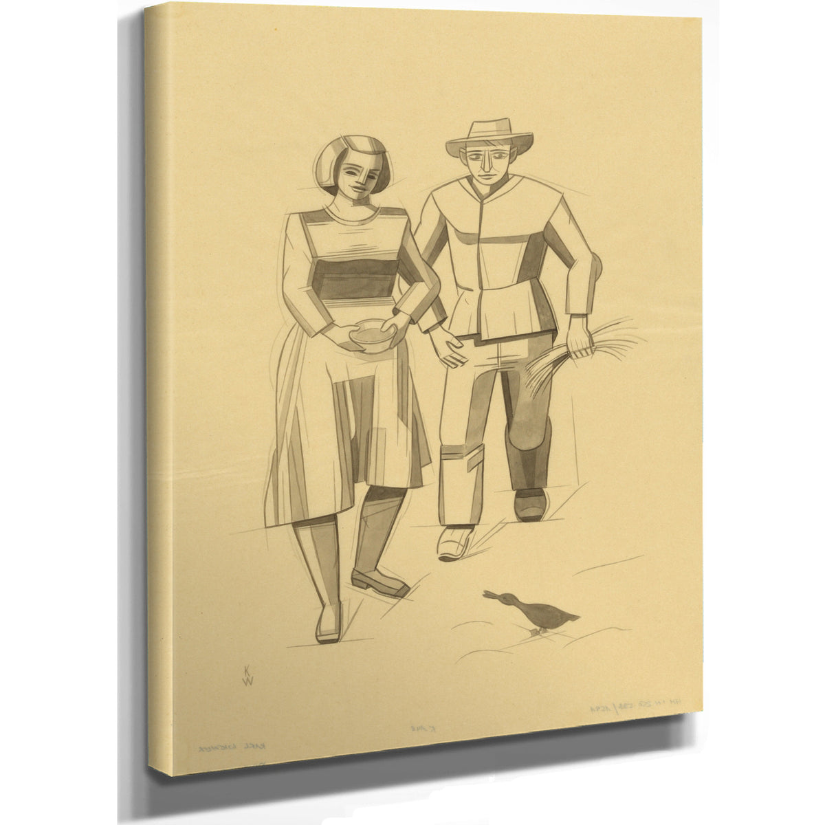 Landliches Idyll By Karl Wiener