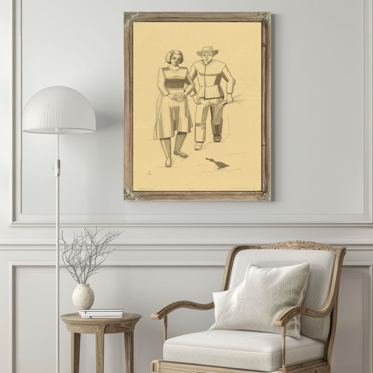 Landliches Idyll By Karl Wiener