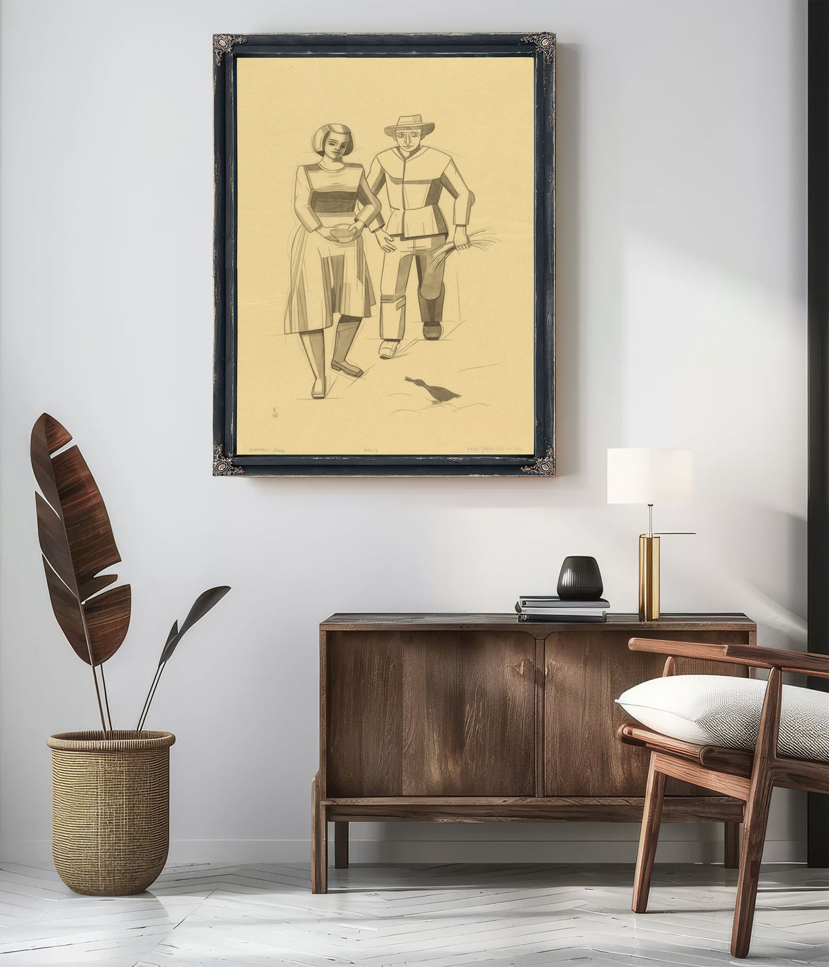 Landliches Idyll By Karl Wiener