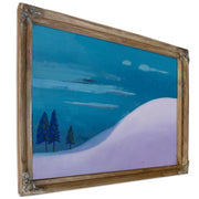 Landschaft Blau Lila 1943 By Karl Wiener