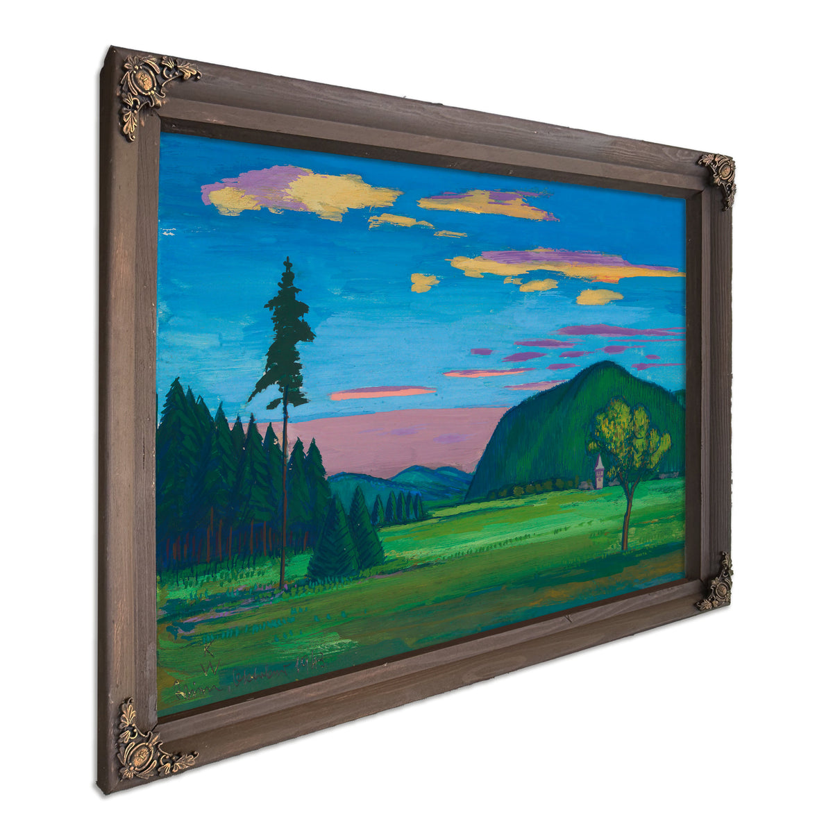 Landschaft Iii 1943 By Karl Wiener