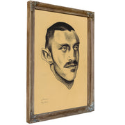 Mannliches Portrat 2 By Karl Wiener