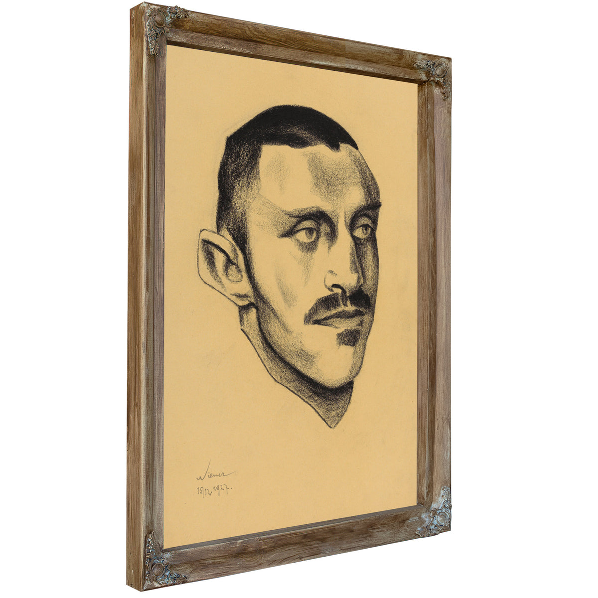 Mannliches Portrat 2 By Karl Wiener