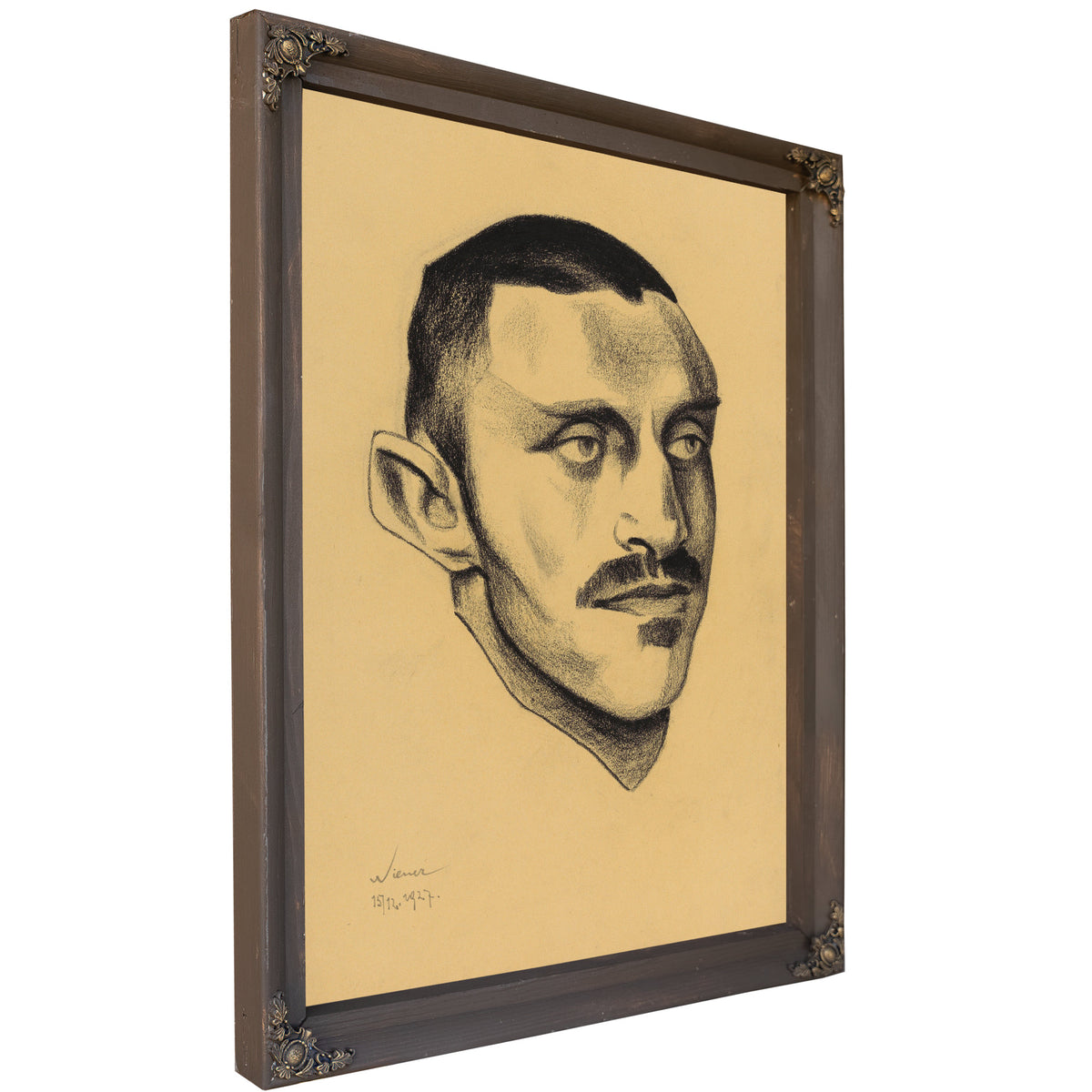 Mannliches Portrat 2 By Karl Wiener