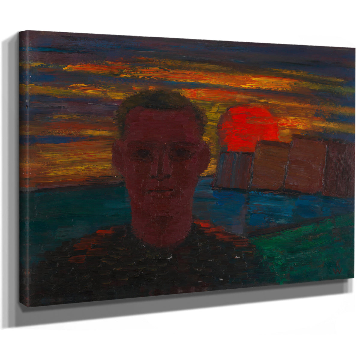Mannliches Portrat Around 1932 02 By Karl Wiener