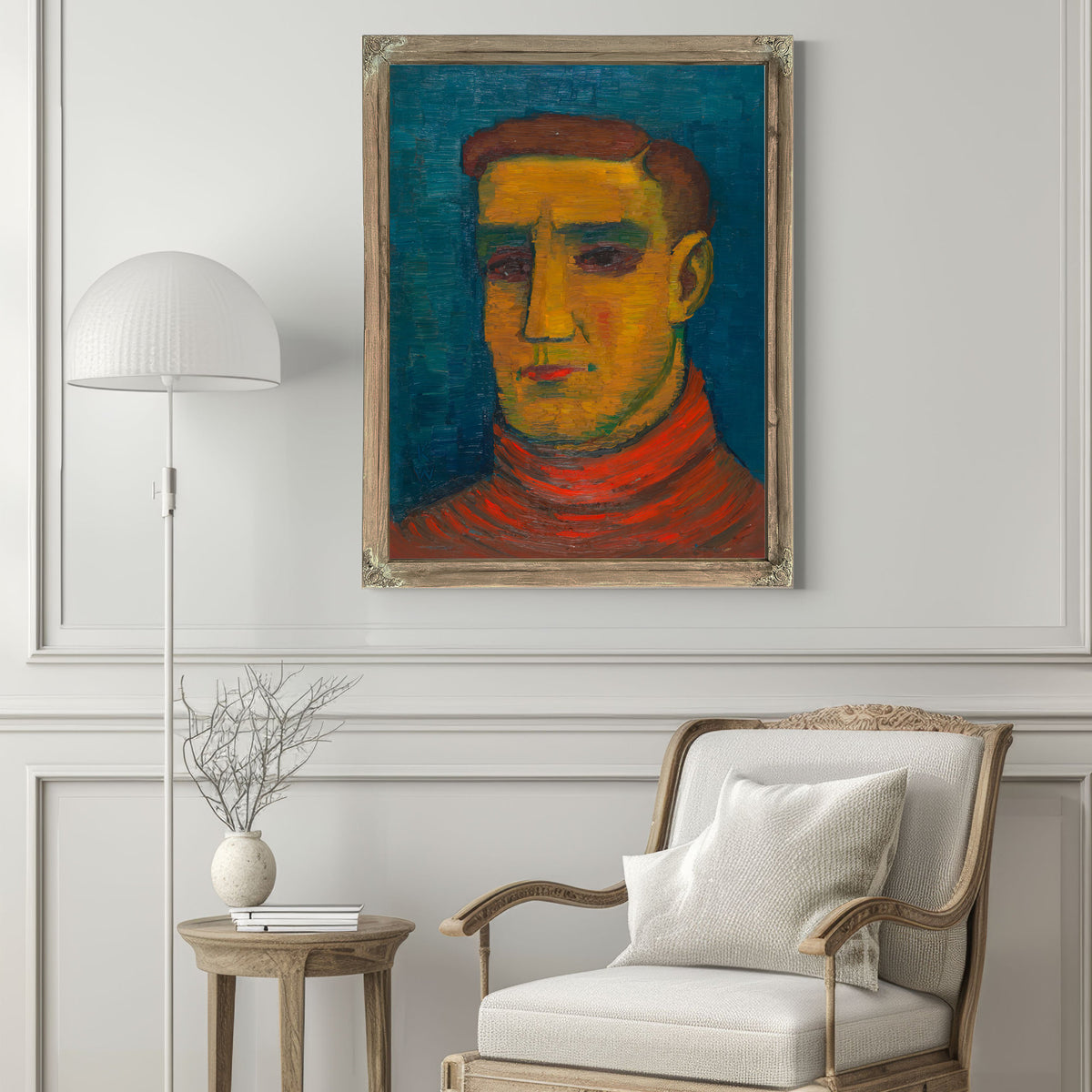 Mannliches Portrat Around 1932 By Karl Wiener