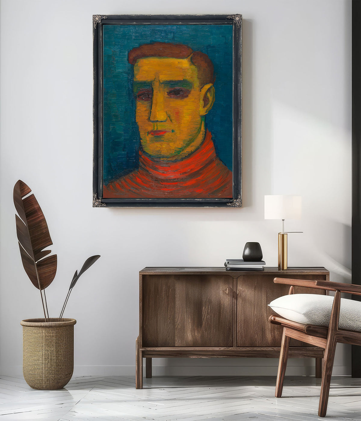 Mannliches Portrat Around 1932 By Karl Wiener