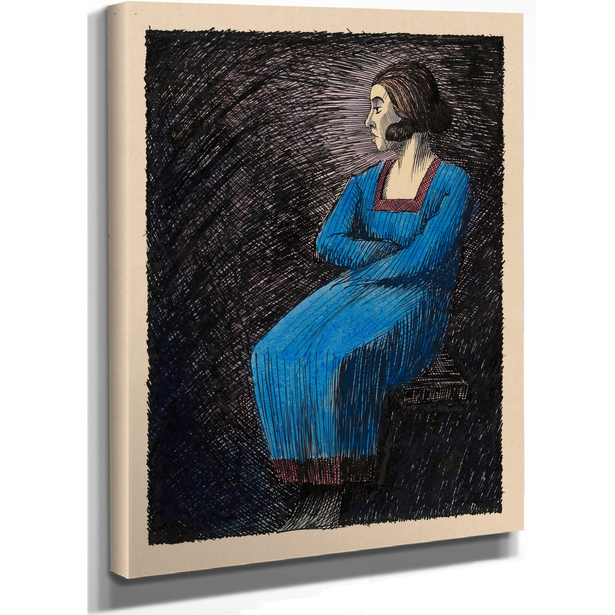 Melancholie Ca 1924 By Karl Wiener