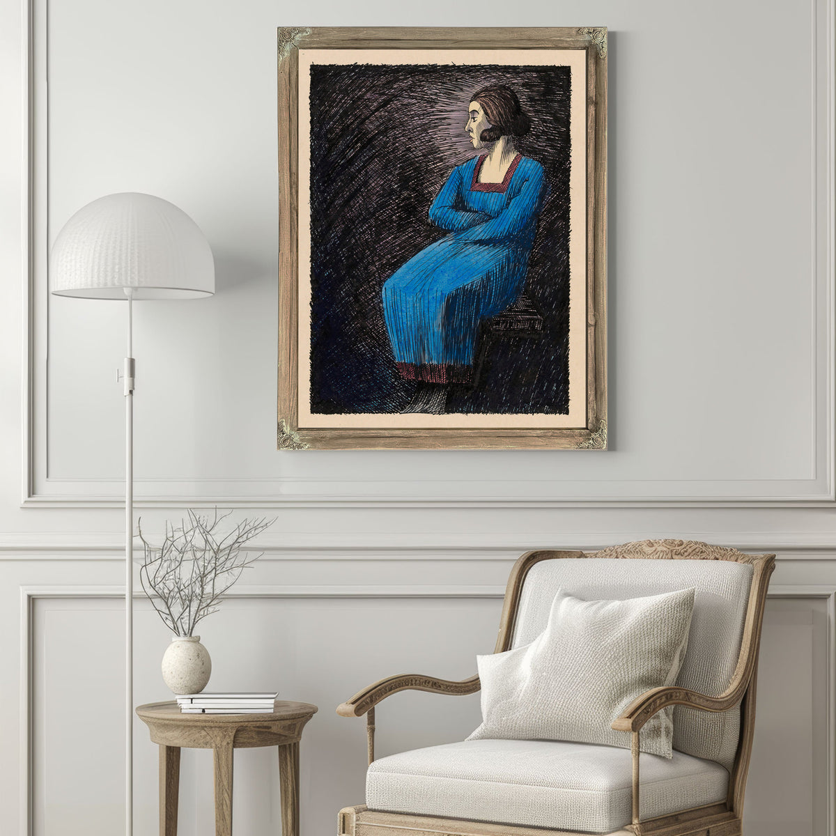 Melancholie Ca 1924 By Karl Wiener