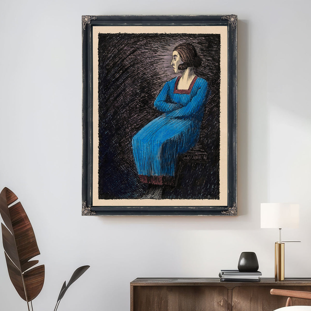 Melancholie Ca 1924 By Karl Wiener
