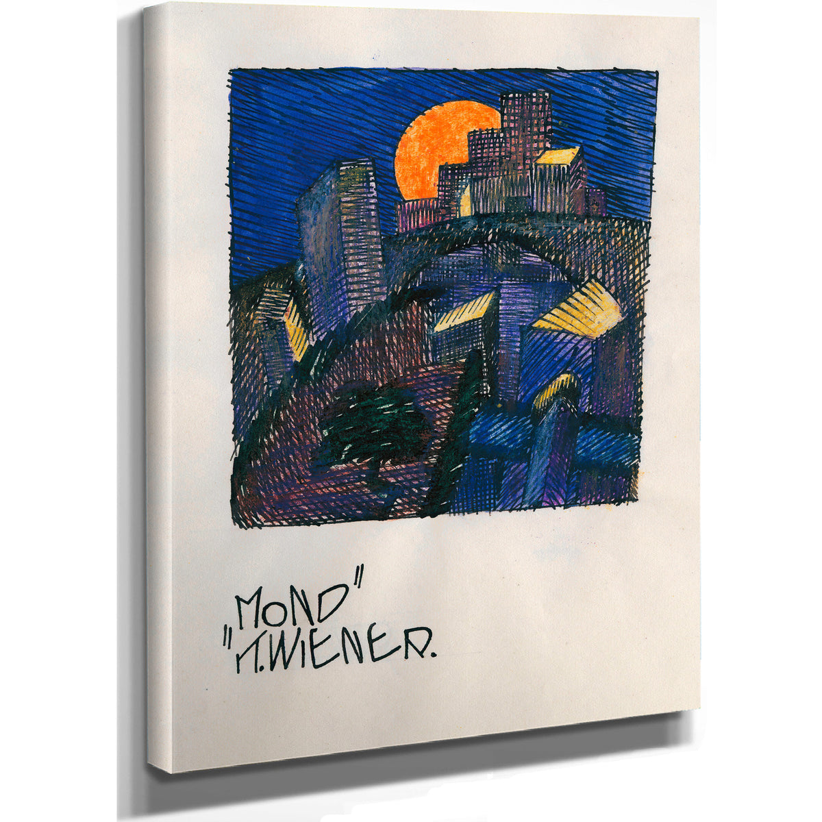 Mond Around 1921 By Karl Wiener