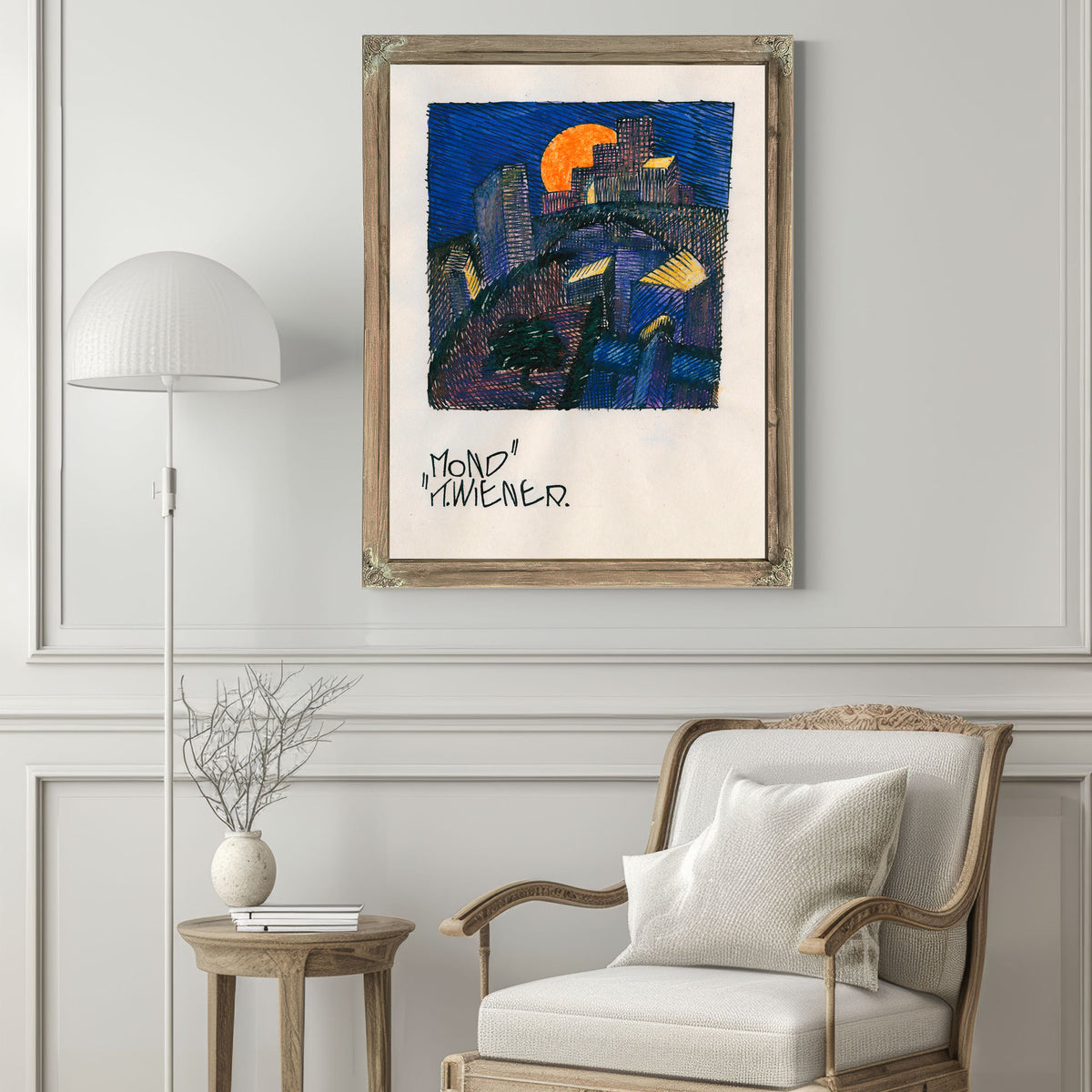 Mond Around 1921 By Karl Wiener