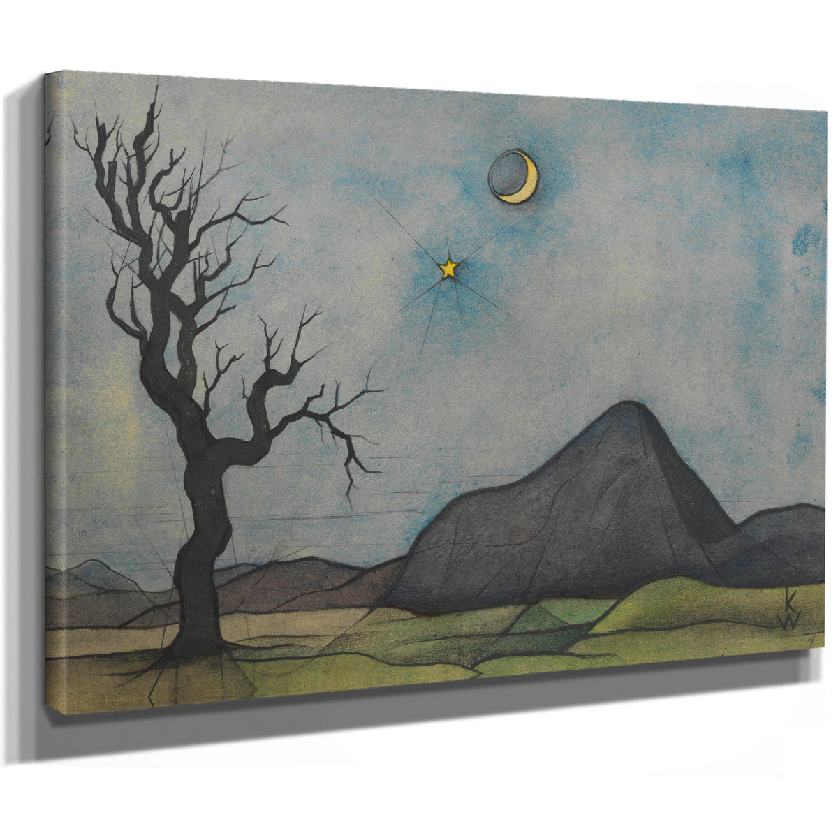Mond Und Venus 1947 By Karl Wiener