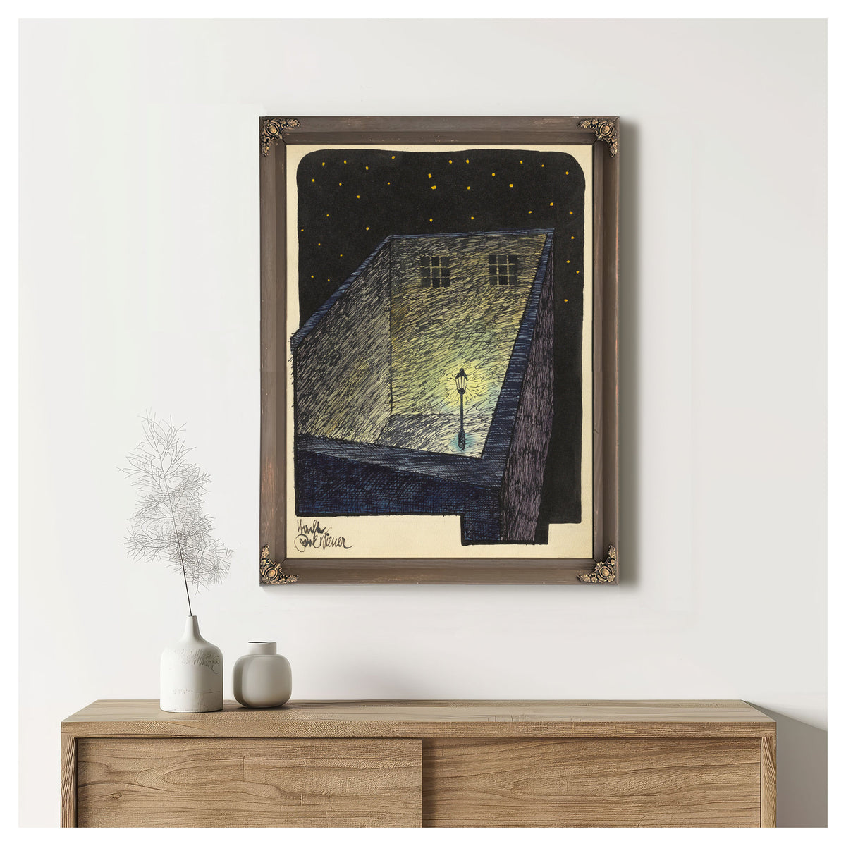 Nacht Around 1923 By Karl Wiener