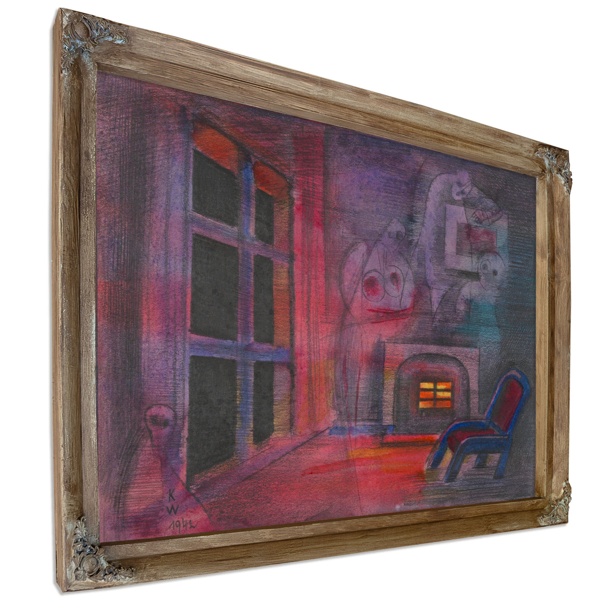 Nachtliche Angst 1942 By Karl Wiener