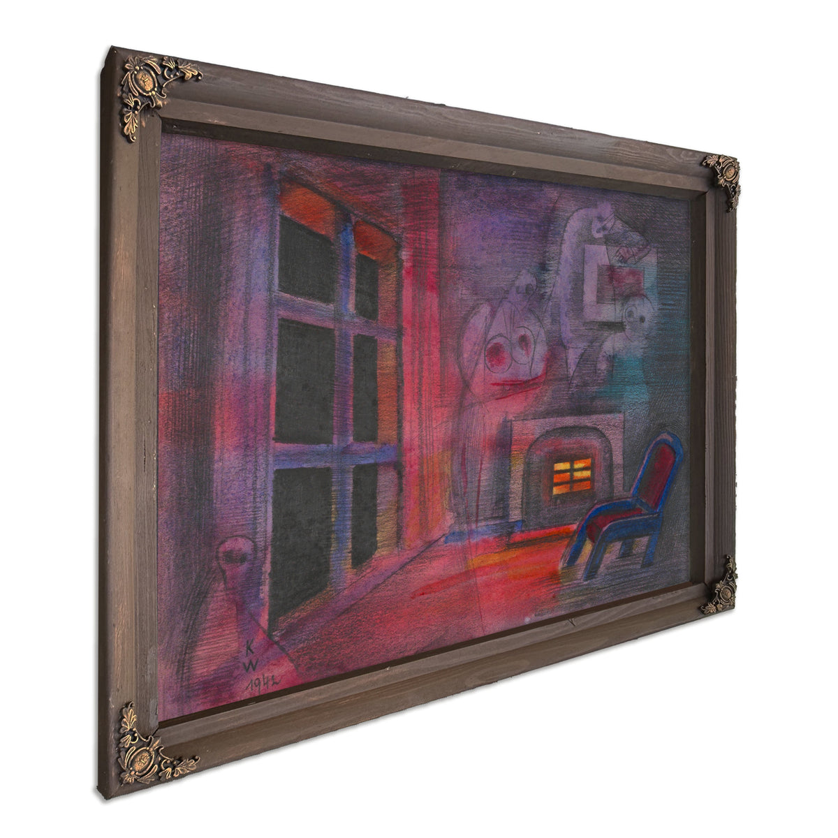 Nachtliche Angst 1942 By Karl Wiener