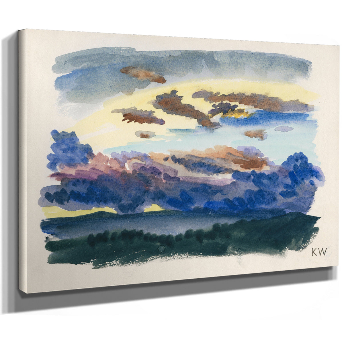 Naturstudie Iii 1924 By Karl Wiener