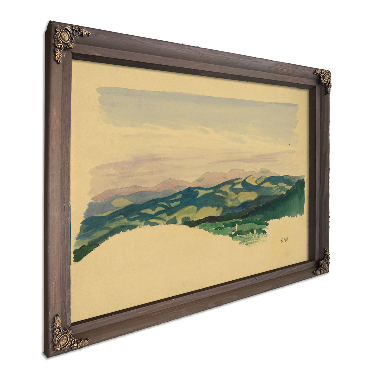 Naturstudie Liv 1924 By Karl Wiener