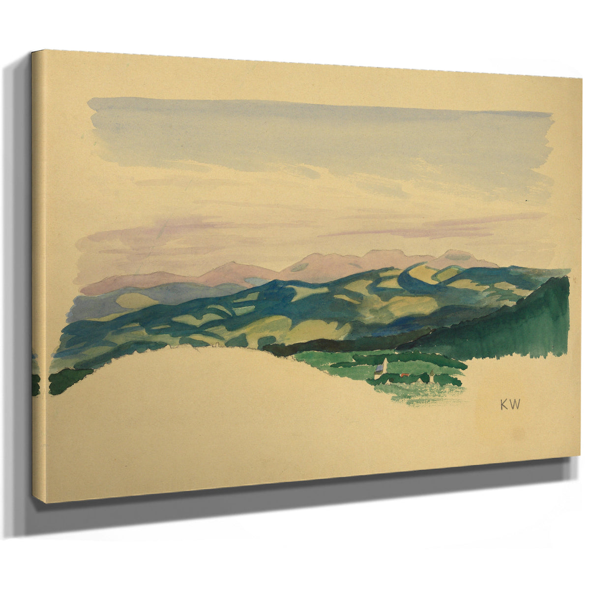 Naturstudie Liv 1924 By Karl Wiener