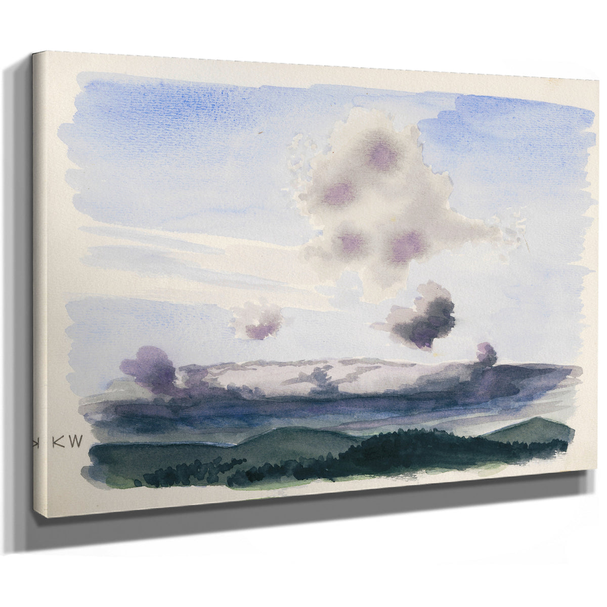 Naturstudie Viii 1924 By Karl Wiener