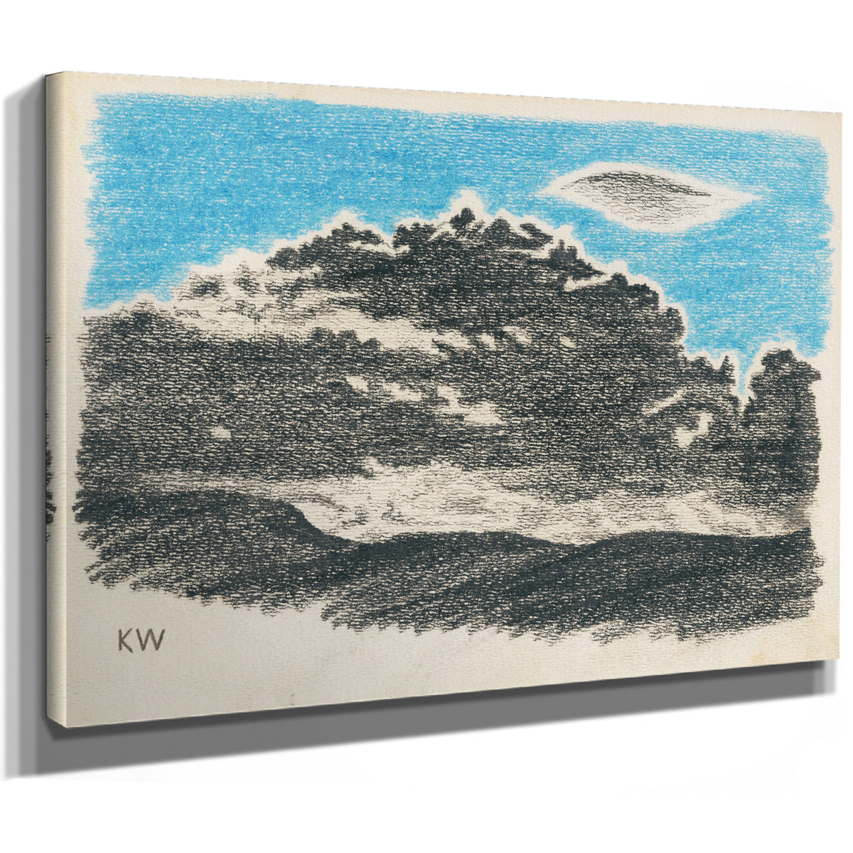 Naturstudie Xix 1924 By Karl Wiener