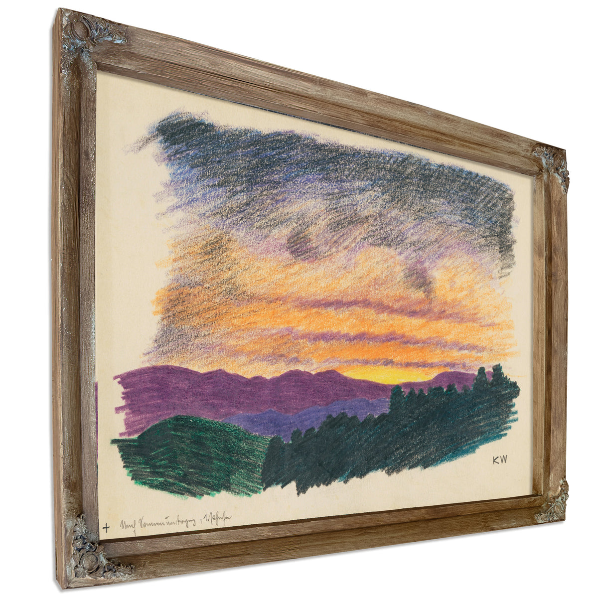 Naturstudie Xli 1924 By Karl Wiener