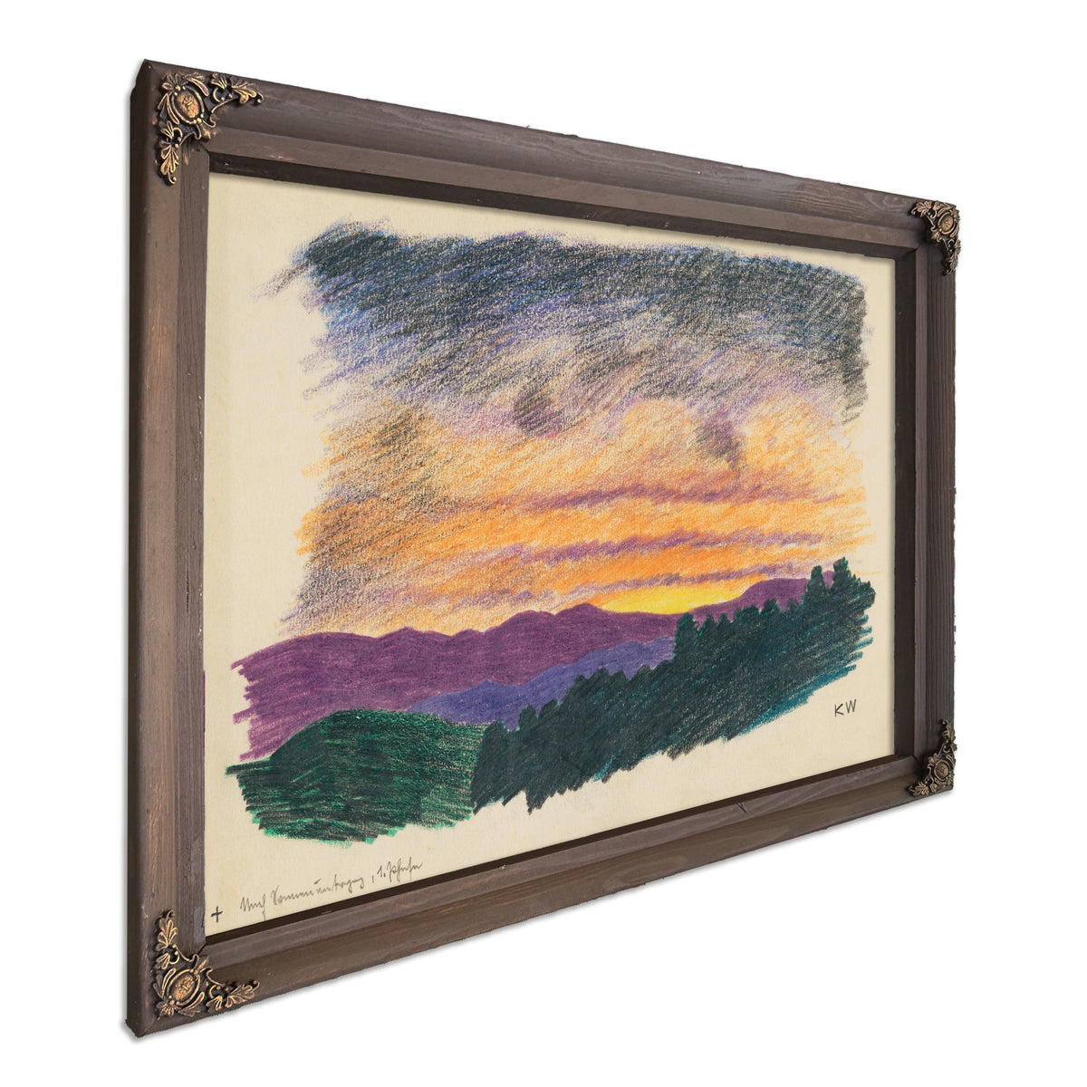 Naturstudie Xli 1924 By Karl Wiener