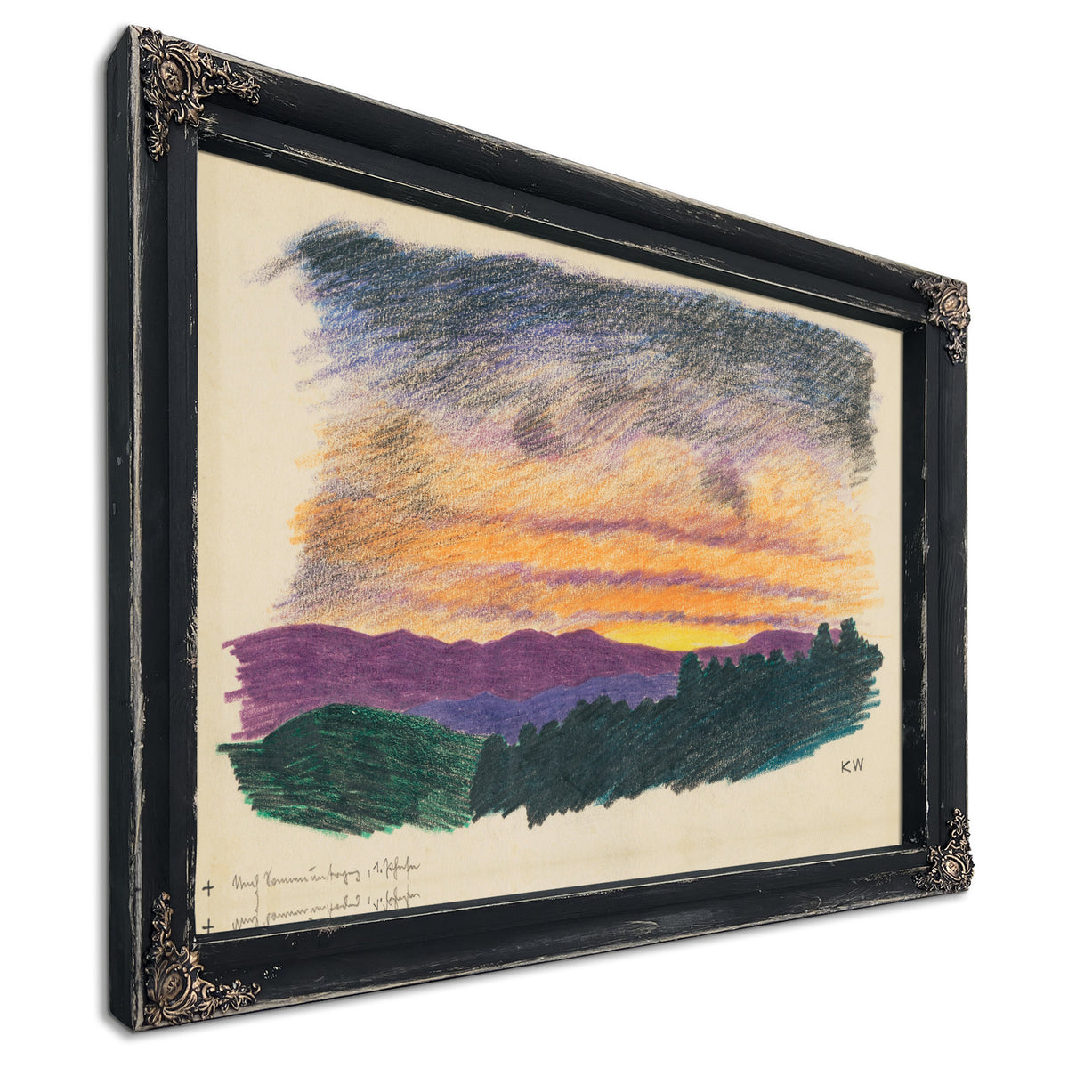 Naturstudie Xli 1924 By Karl Wiener