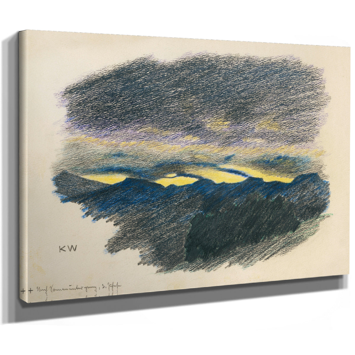 Naturstudie Xlii 1924 By Karl Wiener