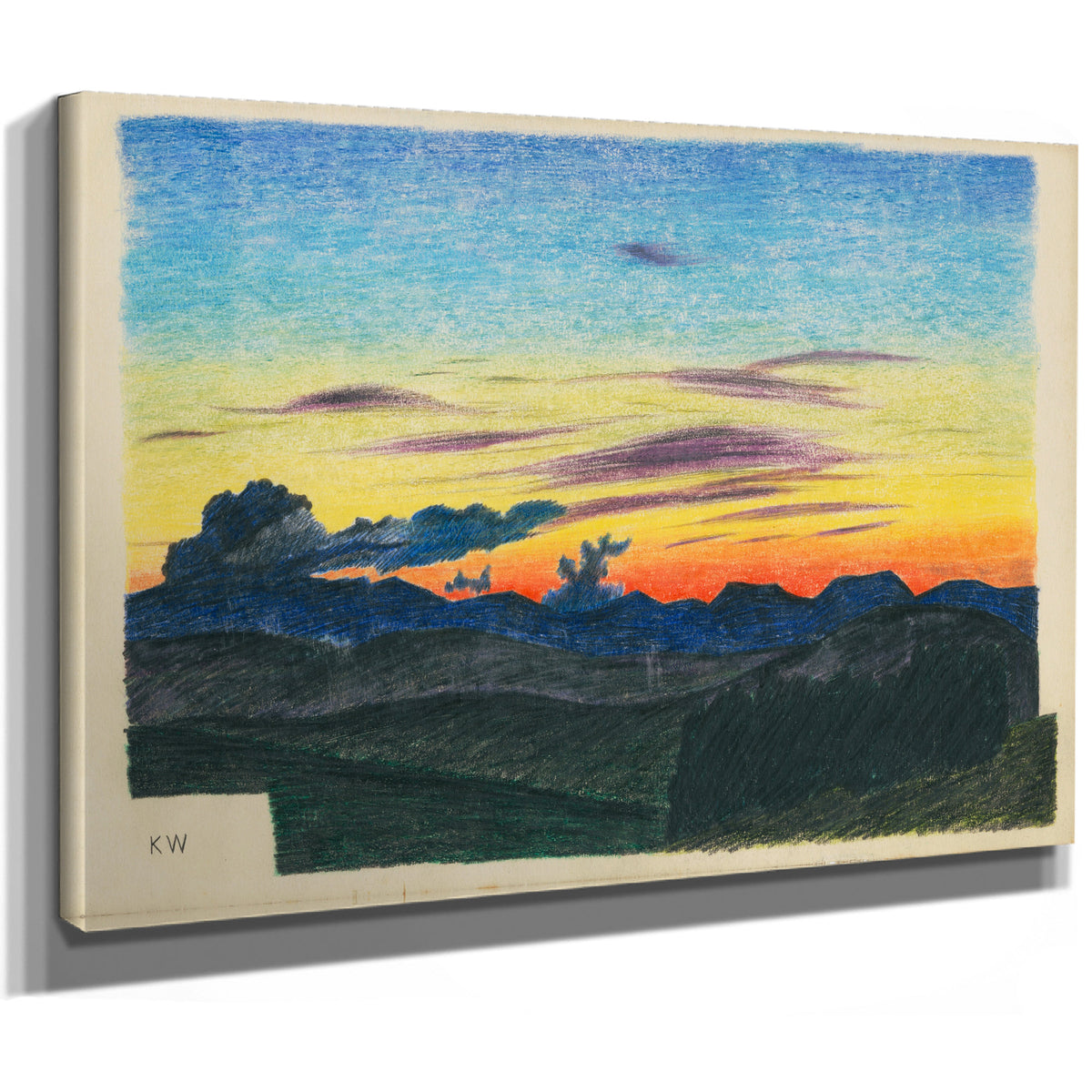 Naturstudie Xliv 1924 By Karl Wiener